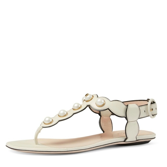 Gucci Shoes - Gucci Willow Pearly Thong Sandal size 35 Gucci Shoes - Gucci Willow Pearly Thong Sandal size 35